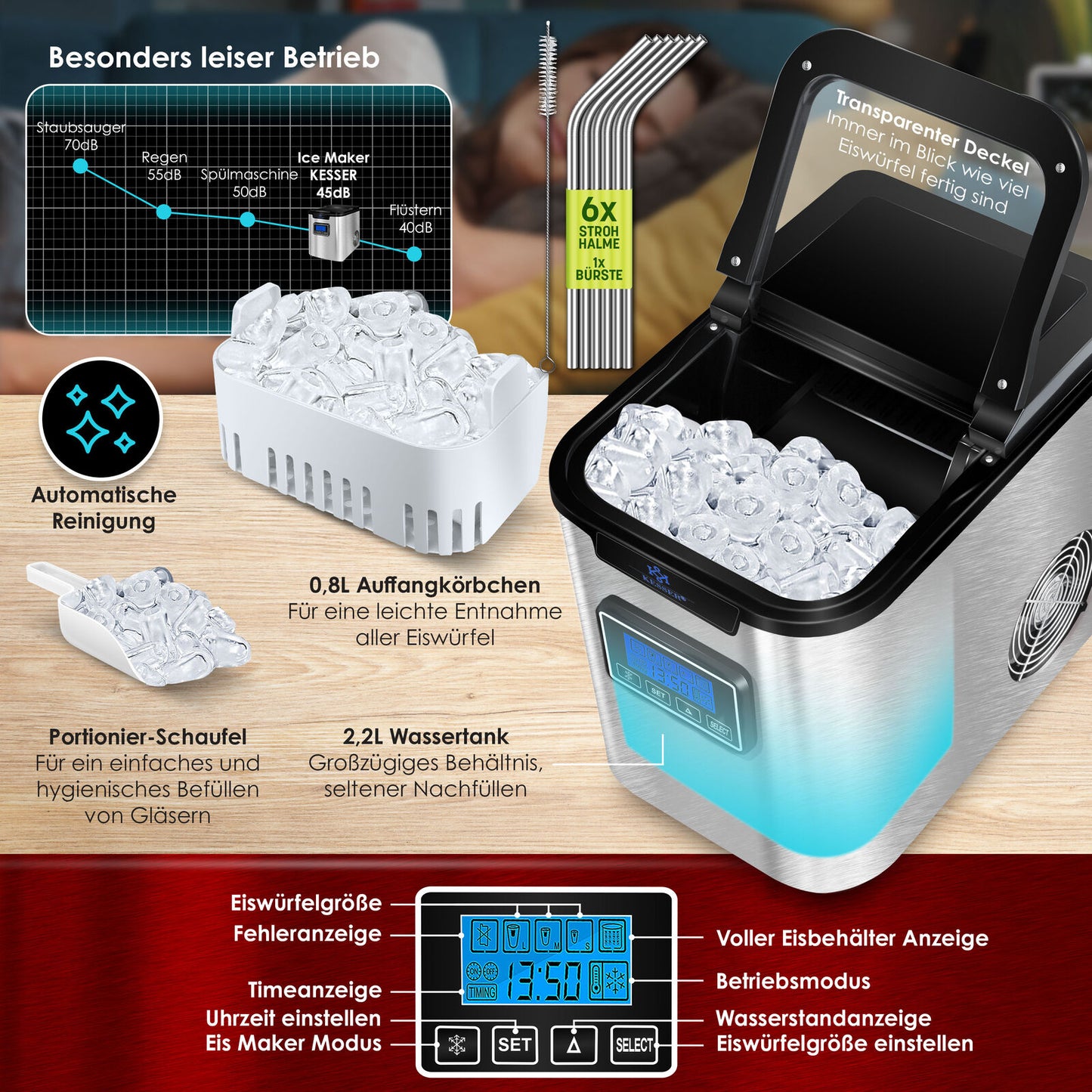 KESSER® Eiswürfelberei