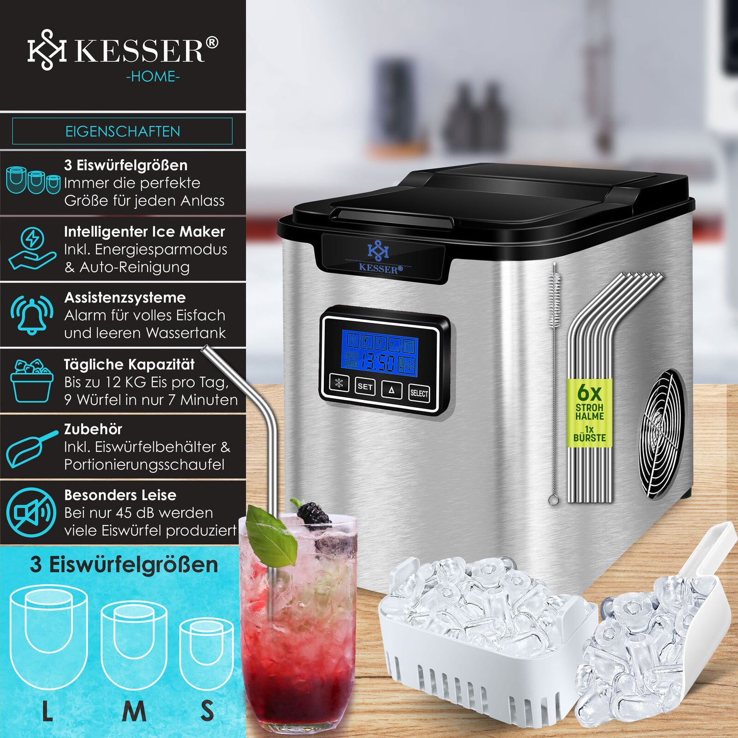 KESSER® Eiswürfelberei