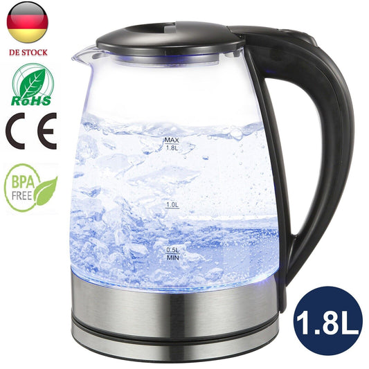 Wasserkocher Glas 2.0L Glaswasserkoch