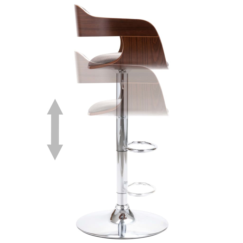 Sperrholz Barstuhl Stoff Barhocker Tresenhocker Hocker Mehrere Auswahl Vidaxl
