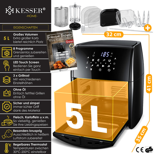 KESSER® XXL Heissluftfritt